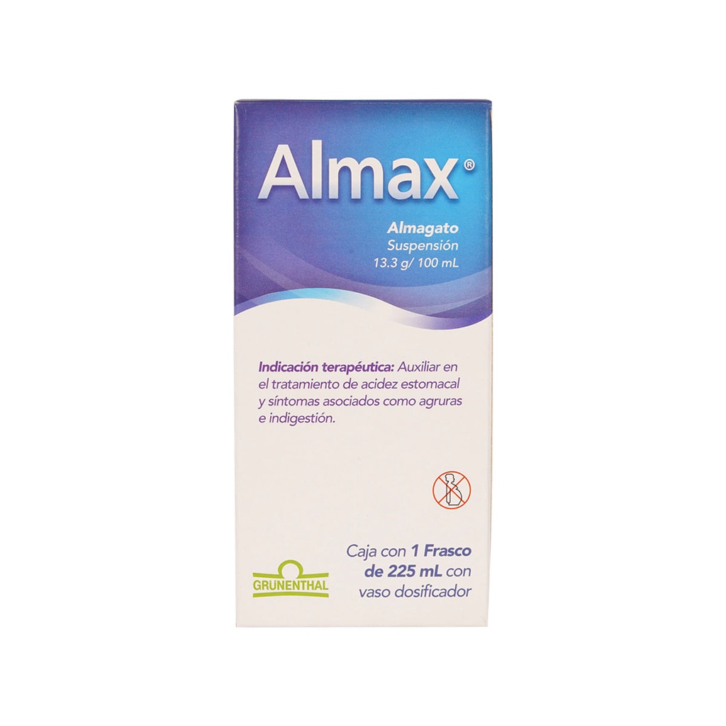 ALMAX 1G/7.5ML SUSPENSION 225ML