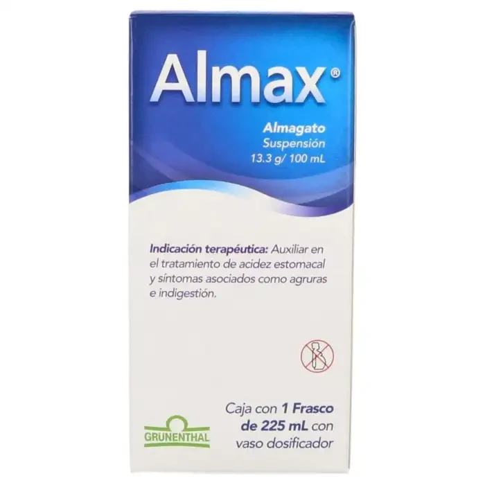 ALMAX 1G/7.5ML SUSPENSION 225ML