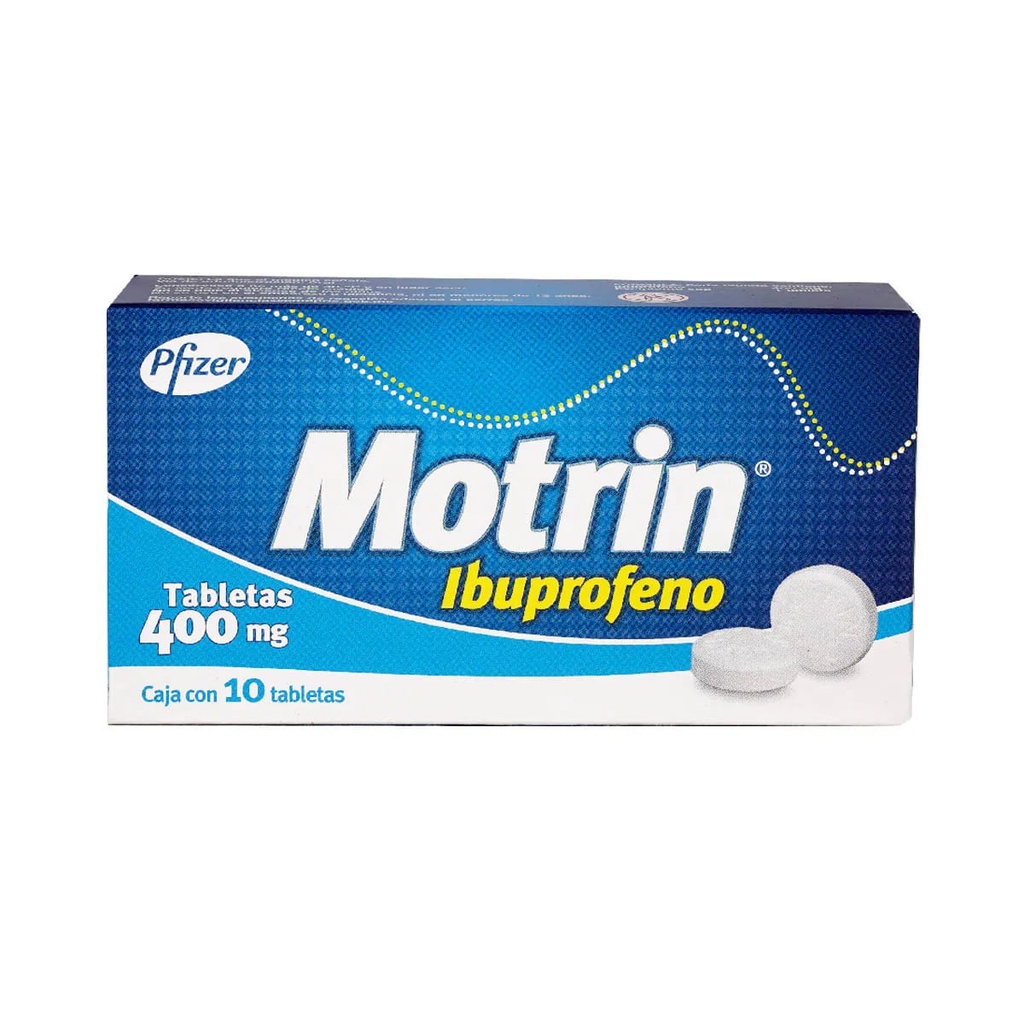 MOTRIN 400MG TABLETAS C/10