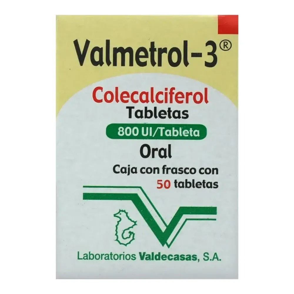 VALMETROL-3 800UI TABLETAS C/50