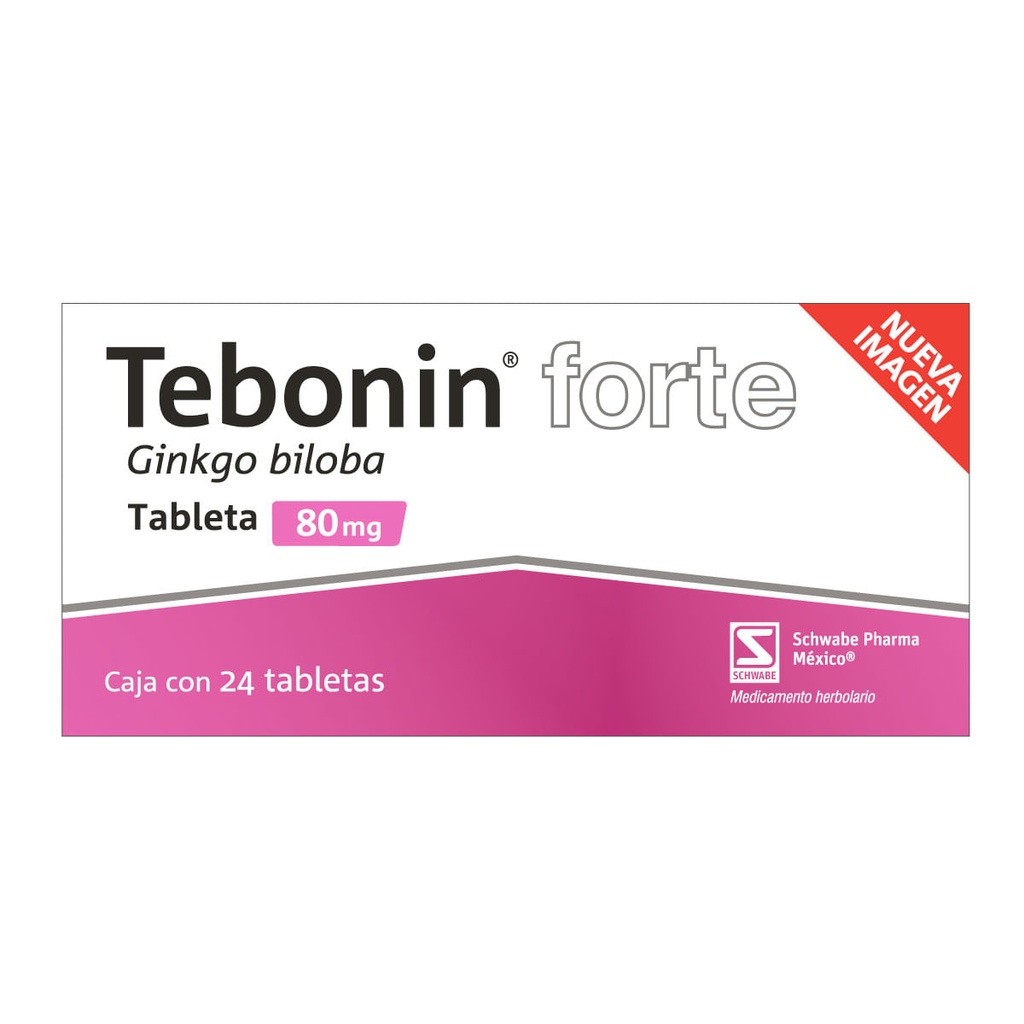 TEBONIN-FORTE 80MG TABLETAS C/24