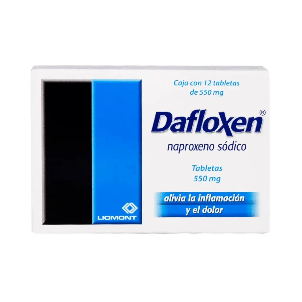 DAFLOXEN 550MG TABLETAS C/12