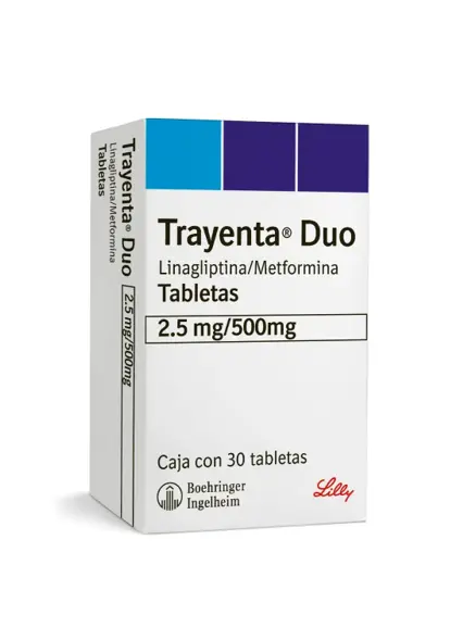 TRAYENTA DUO 2.5/500MG TABLETAS C/30