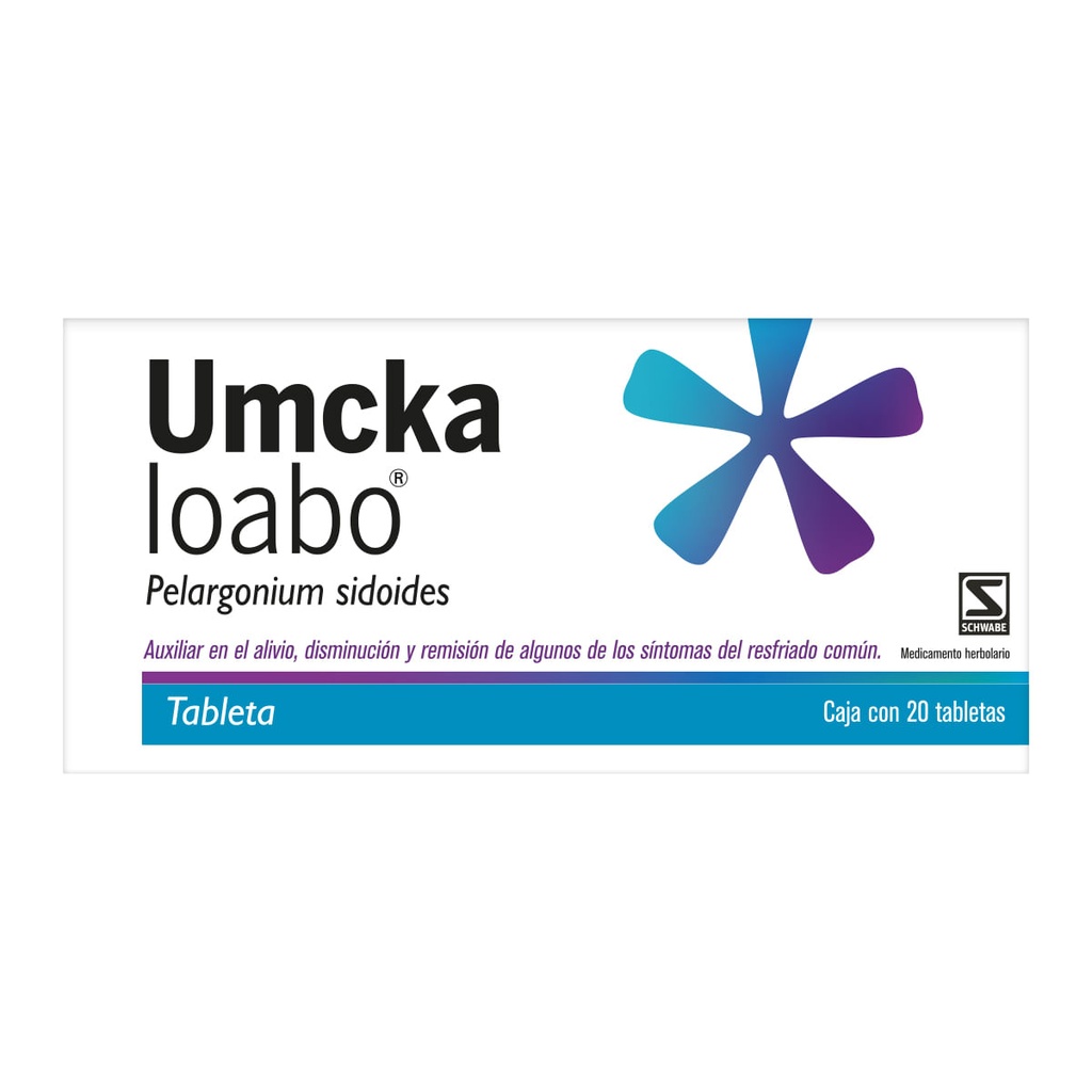 UMCKA LOABO 20MG TABLETAS C/20