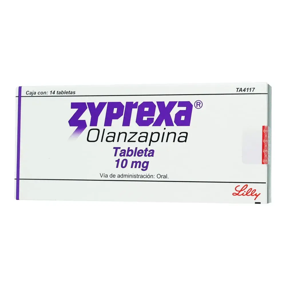 ZYPREXA 10MG TABLETAS C/14