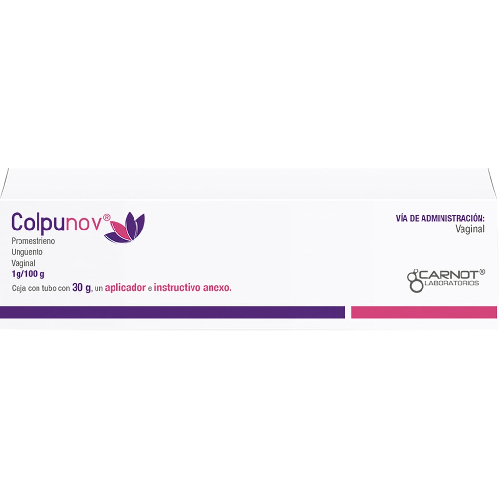 COLPUNOV 1/100G UNGÜENTO VAGINAL TUBO 30G