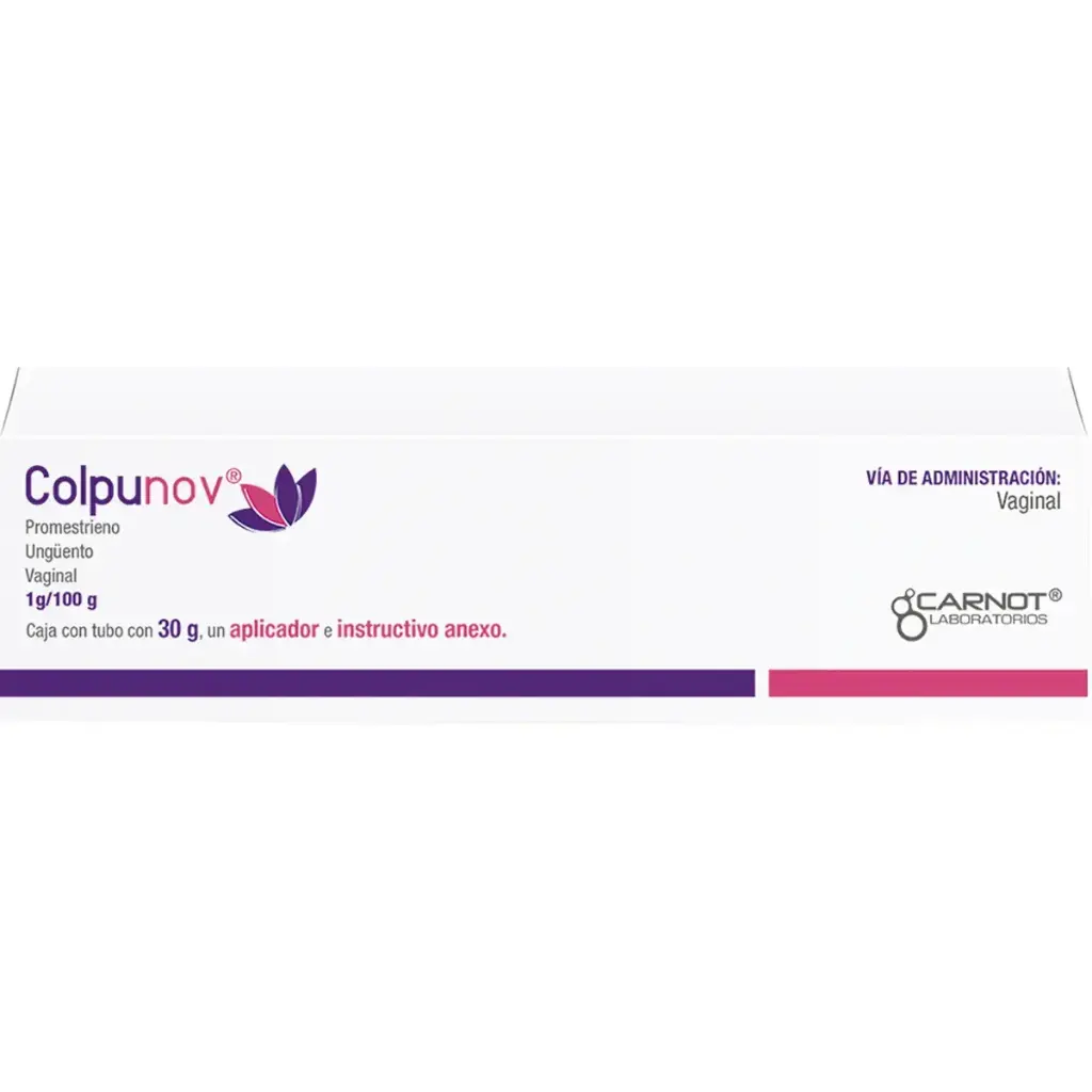 COLPUNOV 1/100G UNGÜENTO VAGINAL TUBO 30G