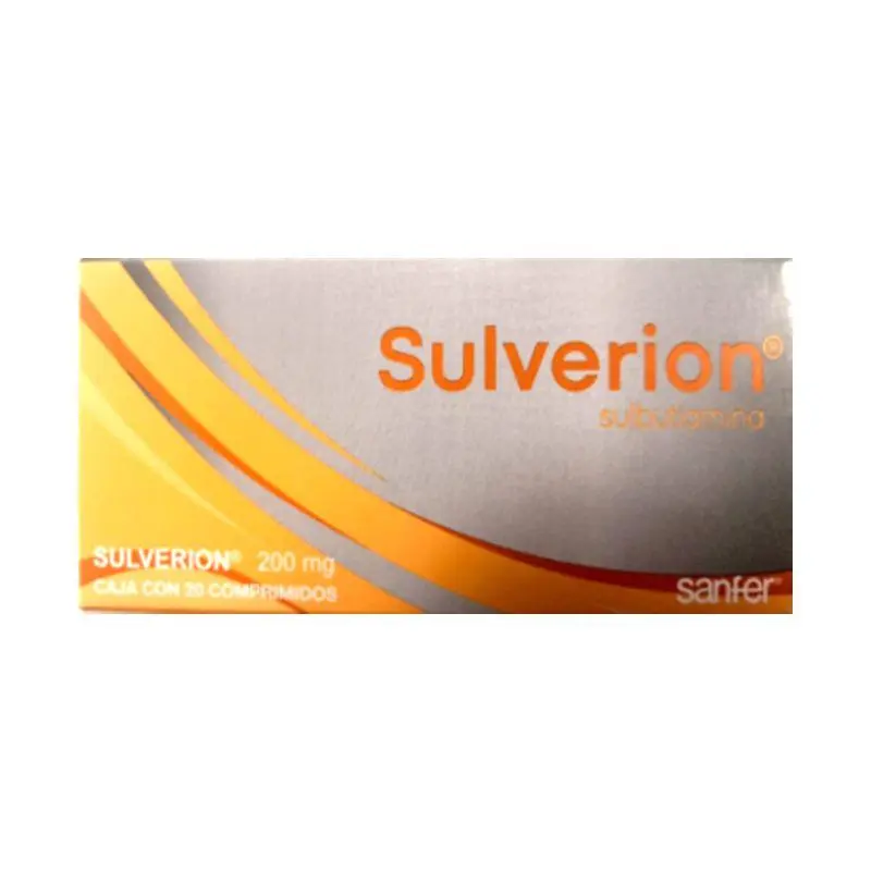 SULVERION 200 MG CPR C/20