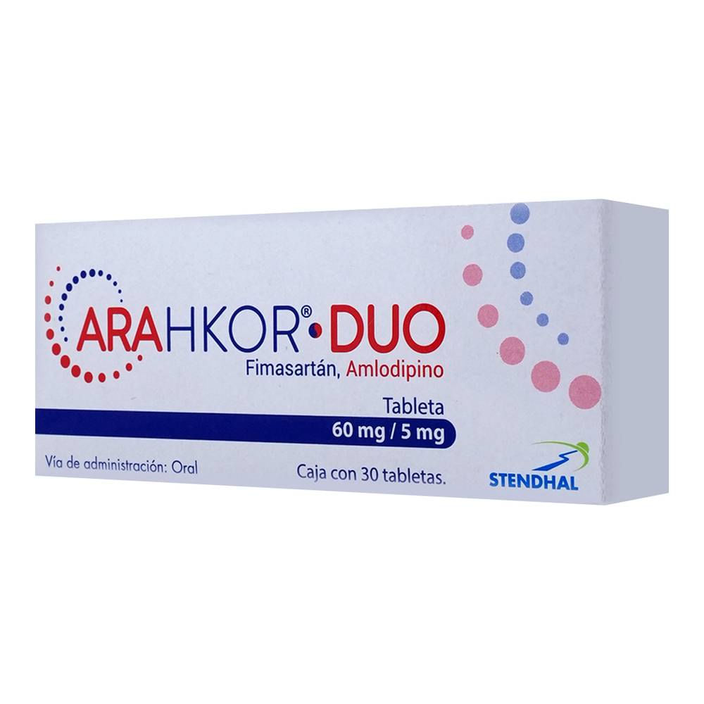 ARAHKOR DUO 60/5MG TABLETAS C/30