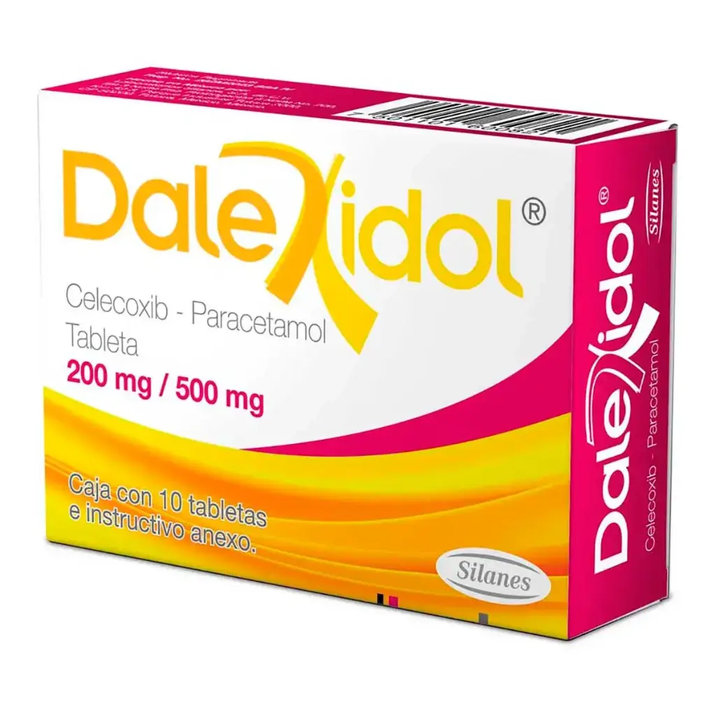DALEXIDOL 200/500MG TABLETAS C/10