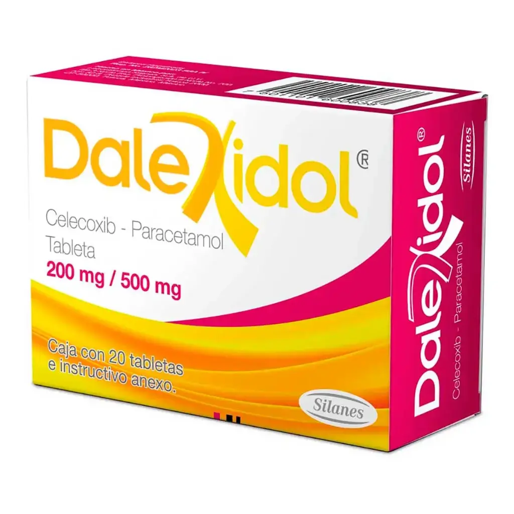 DALEXIDOL 200/500MG TABLETAS C/20