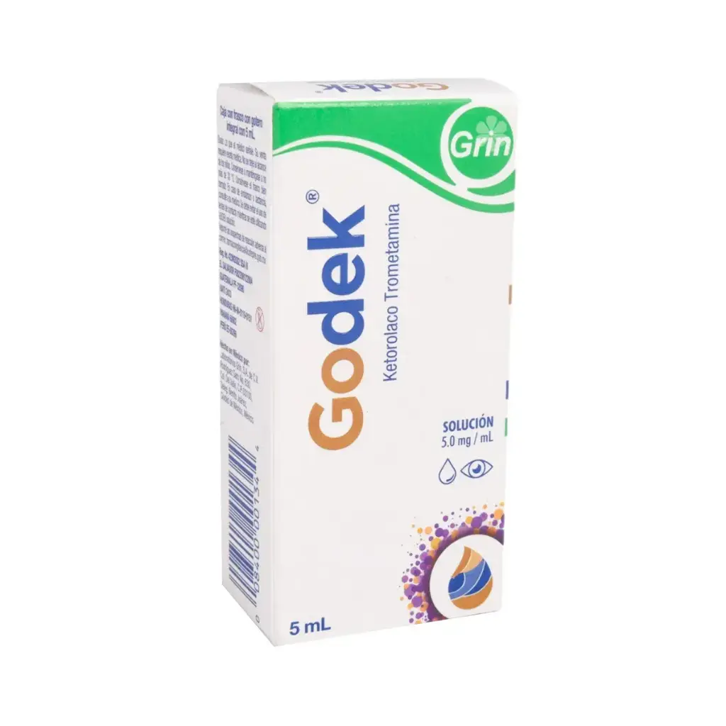 GODEK 5MG/1ML SOLUCION OFTALMICAS 5ML