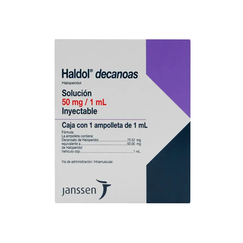 HALDOL DECANOAS 50MG/1ML INYECTABLE C/1