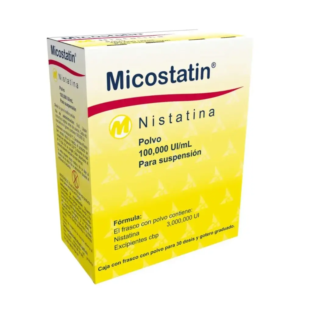 MICOSTATIN 100000UI/ML SUSPENSION DOSIS C/30