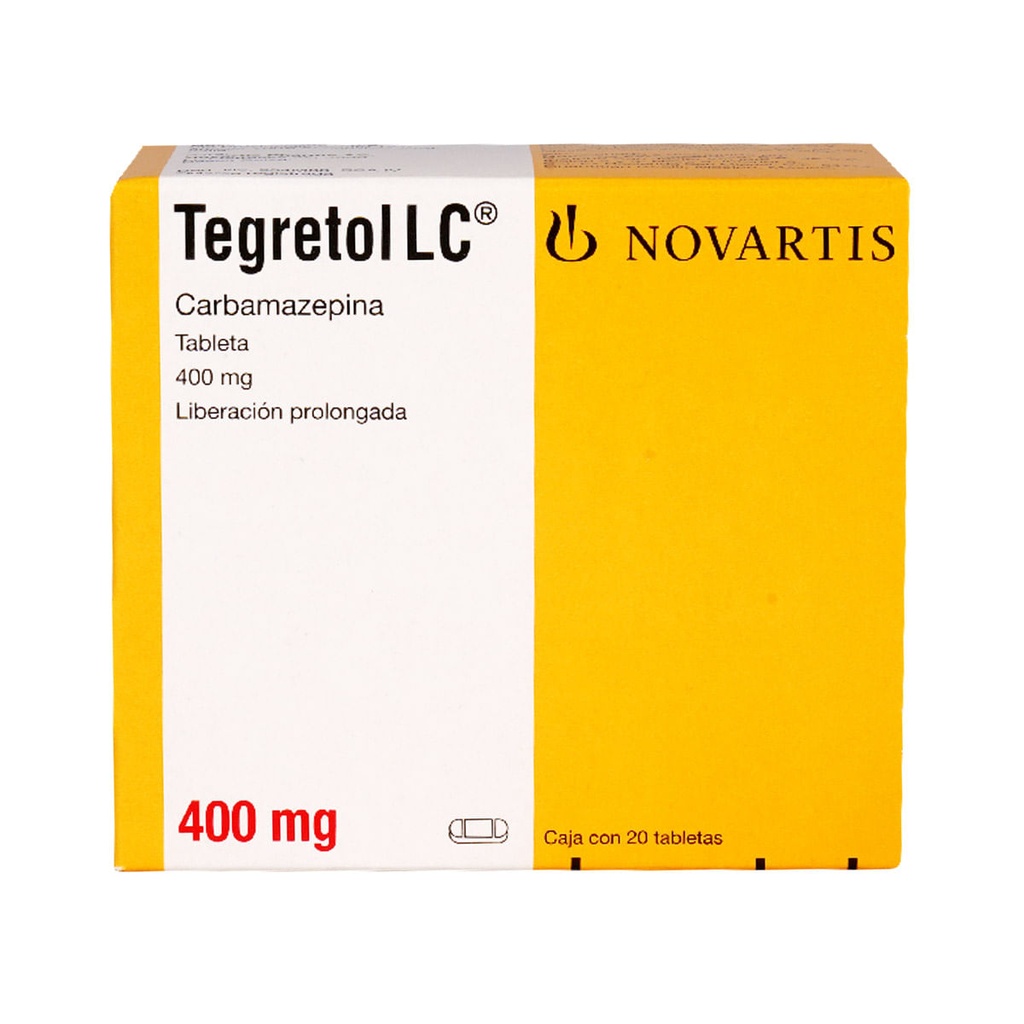 TEGRETOL LC 400MG TABLETAS C/20