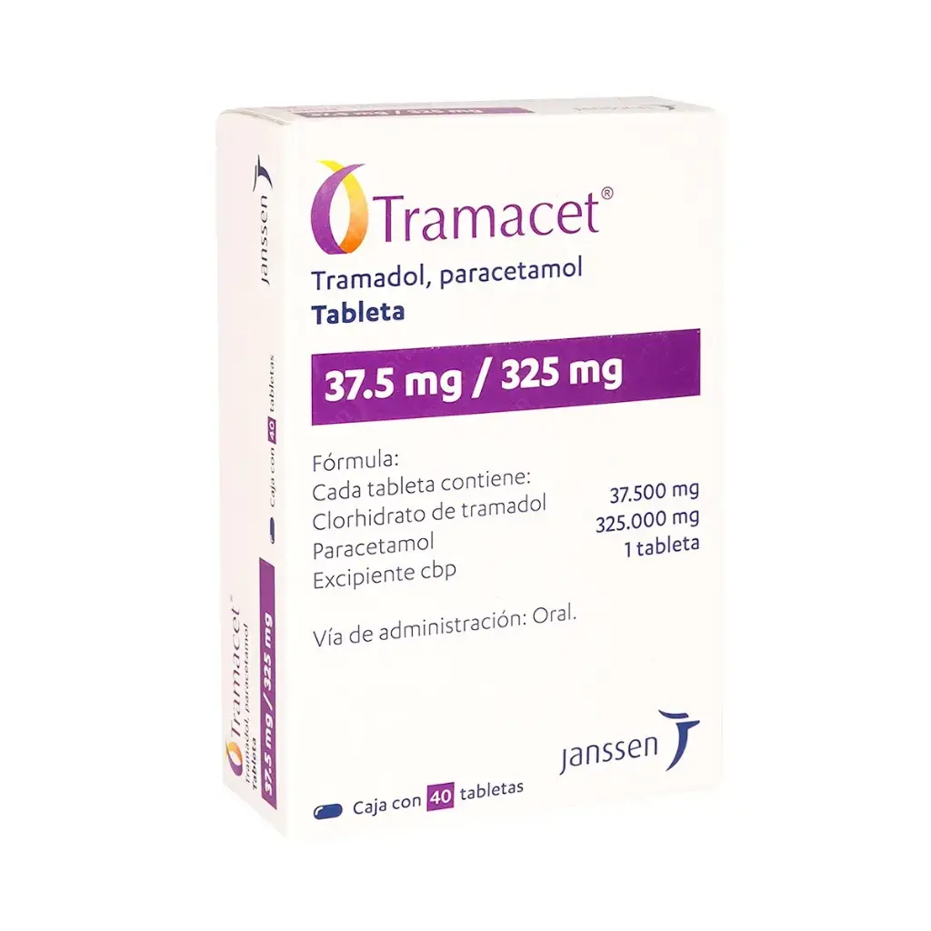 TRAMACET 37.5/325MG TABLETAS C/40