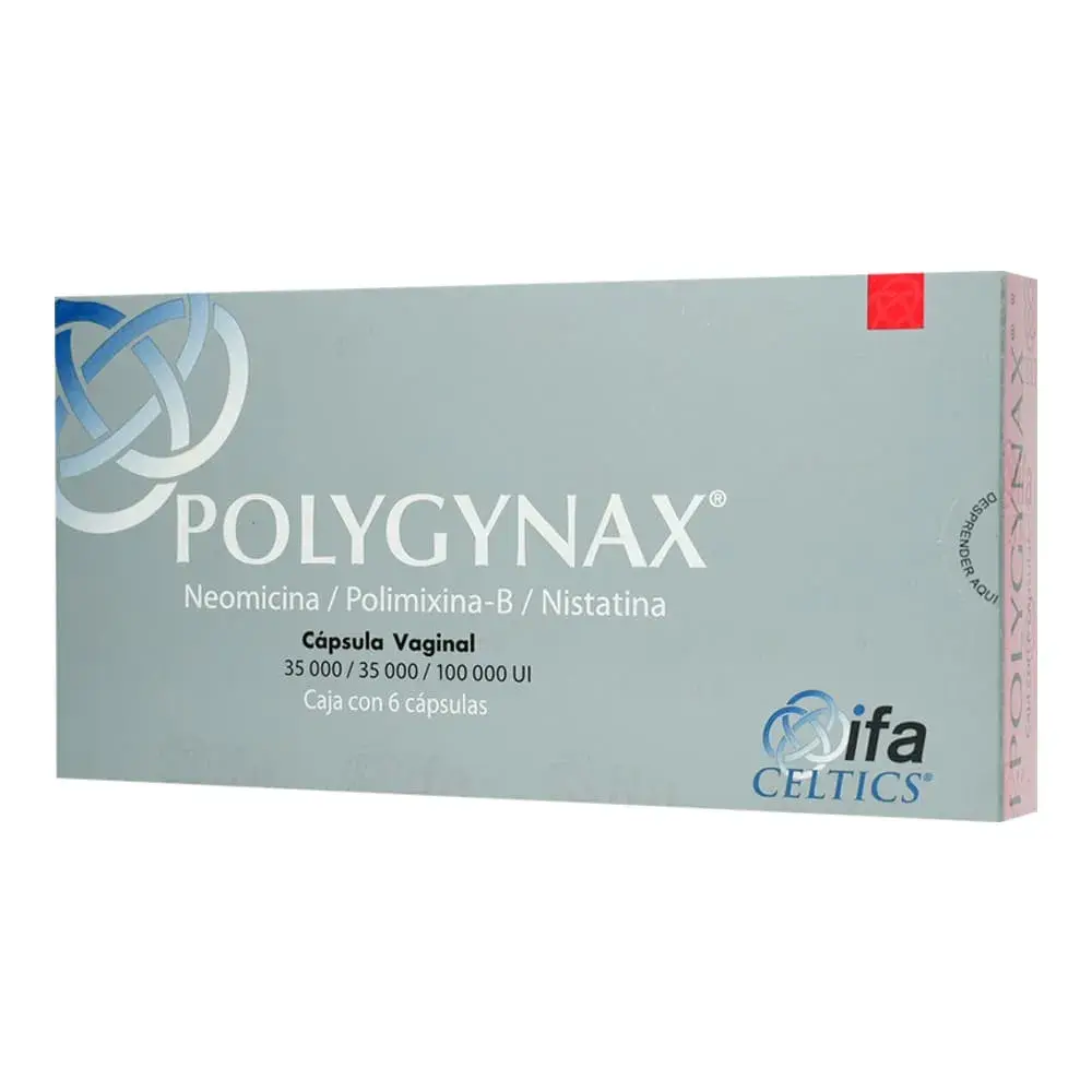 POLYGYNAX 35/35/1000UI CAPSULAS VAGINAL C/6