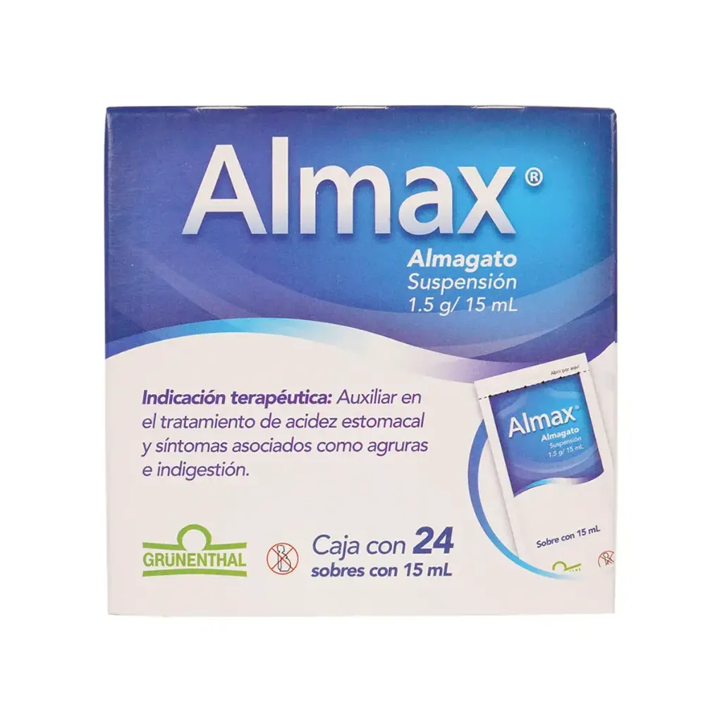 ALMAX SUSPENSION 15ML SB C/24 N