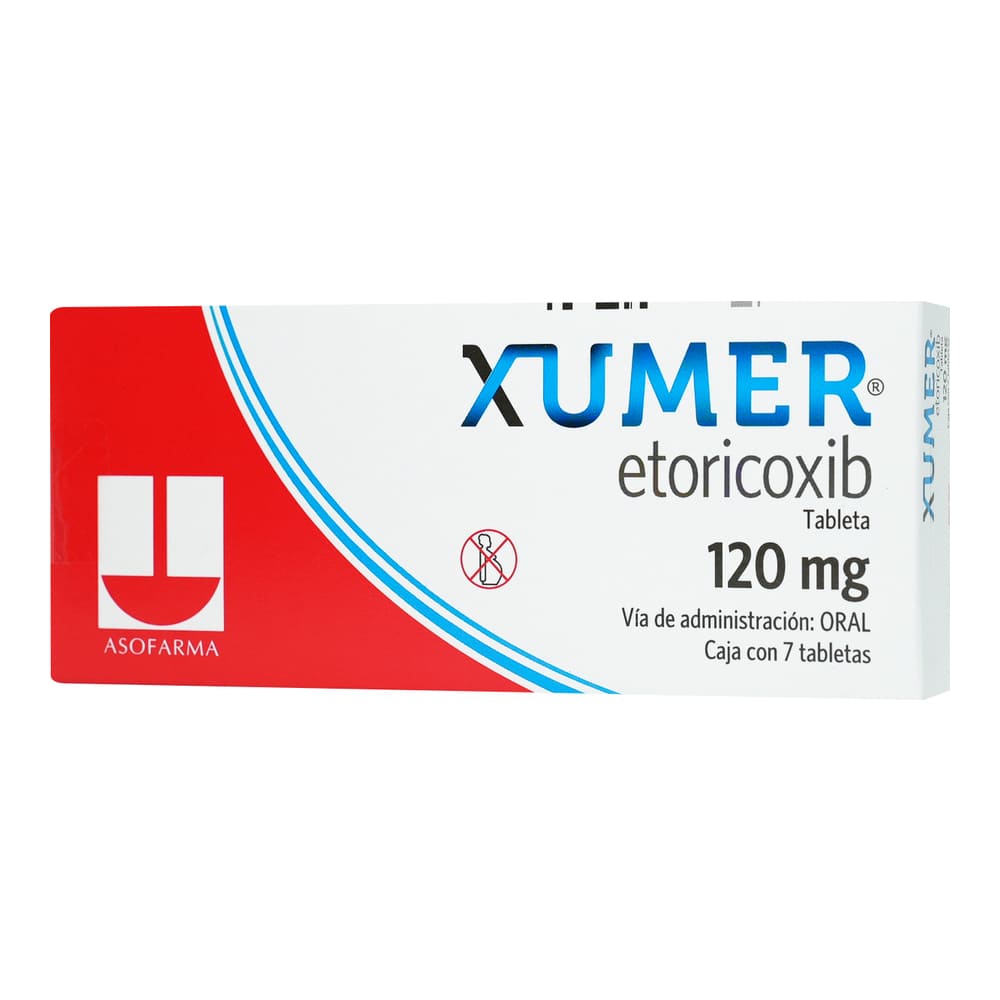 XUMER 120MG TABLETAS C/7