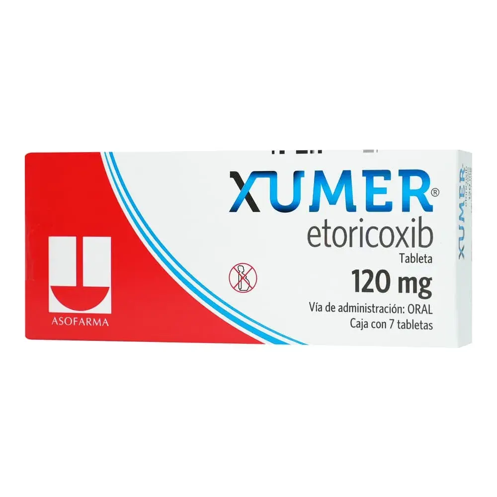 XUMER 120MG TABLETAS C/7