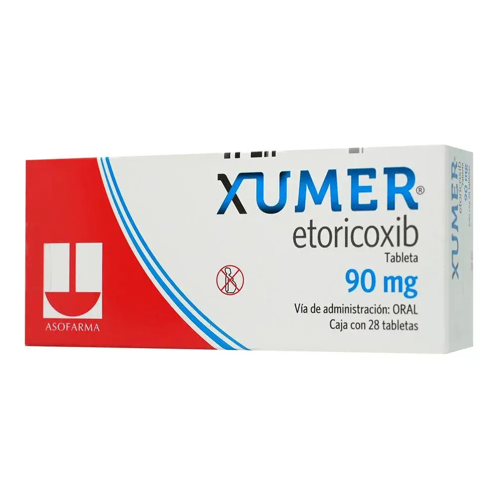 XUMER 90MG TABLETAS C/28