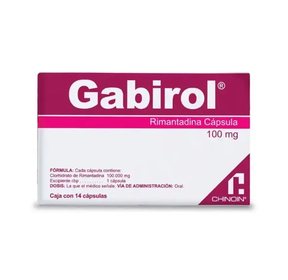 GABIROL 100MG CAPSULAS C/14