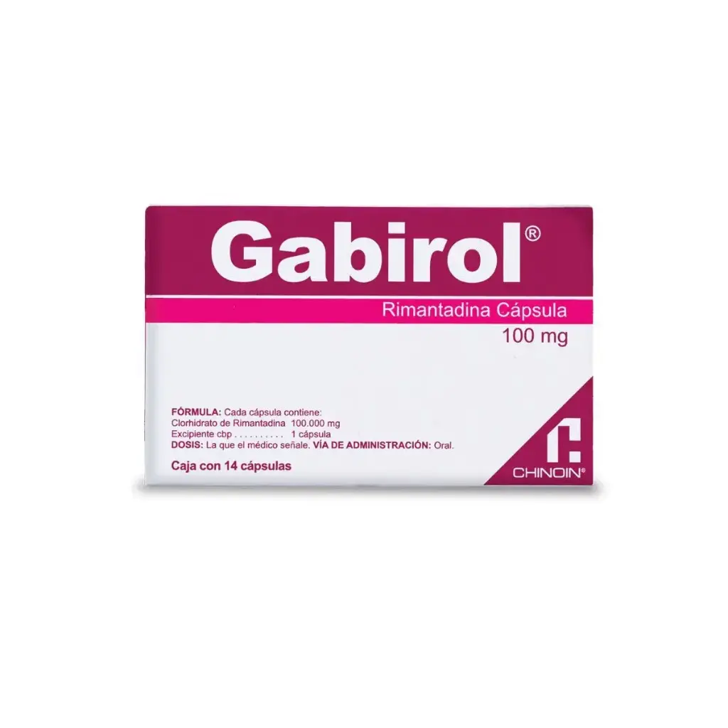 GABIROL 100MG CAPSULAS C/14