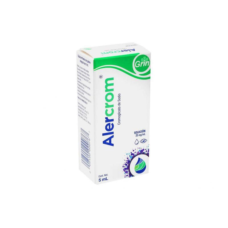 ALERCROM 2% SOLUCION OFTALMICAS 5ML