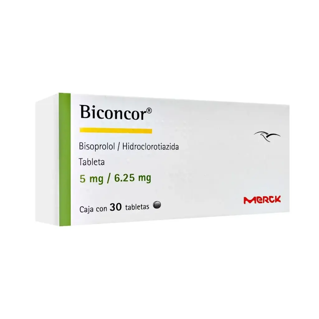 BICONCOR 5/6.25MG TABLETAS C/30