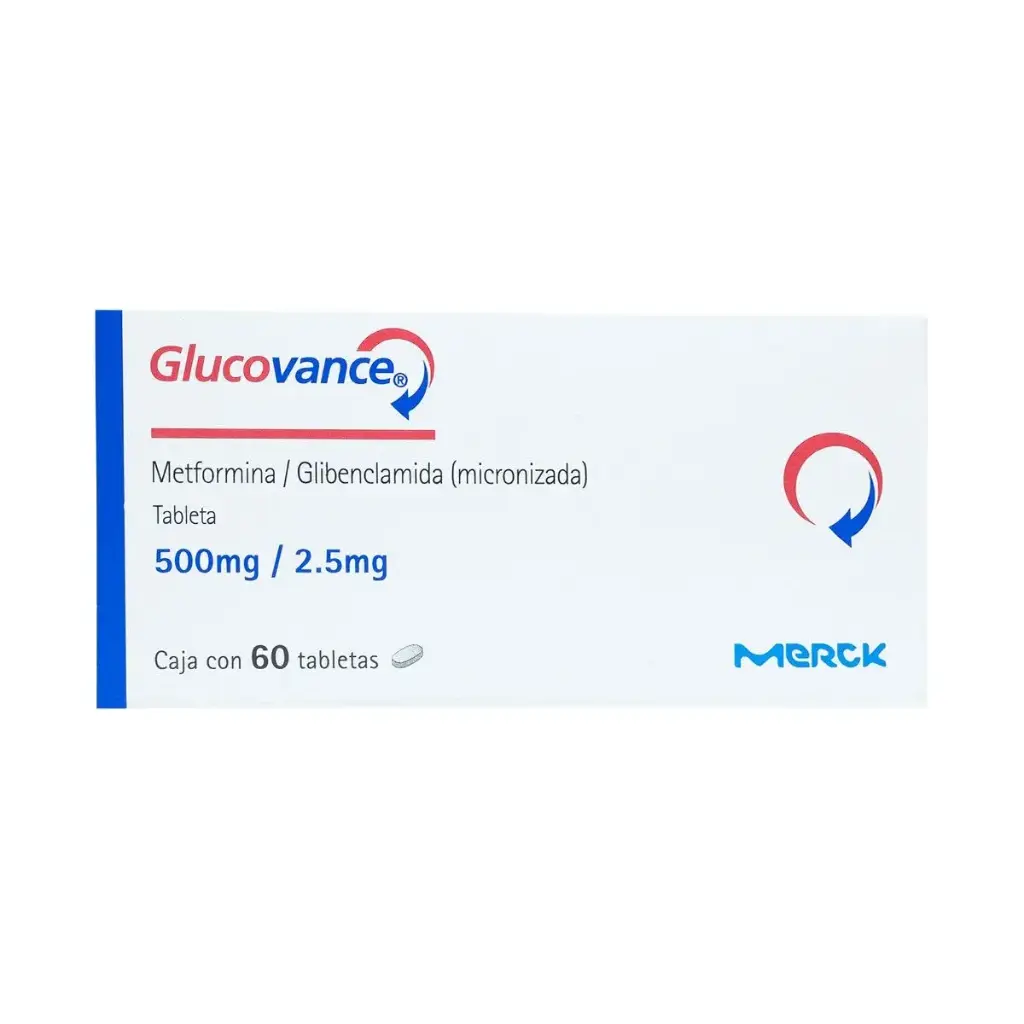 GLUCOVANCE 500/2.5MG TABC/60