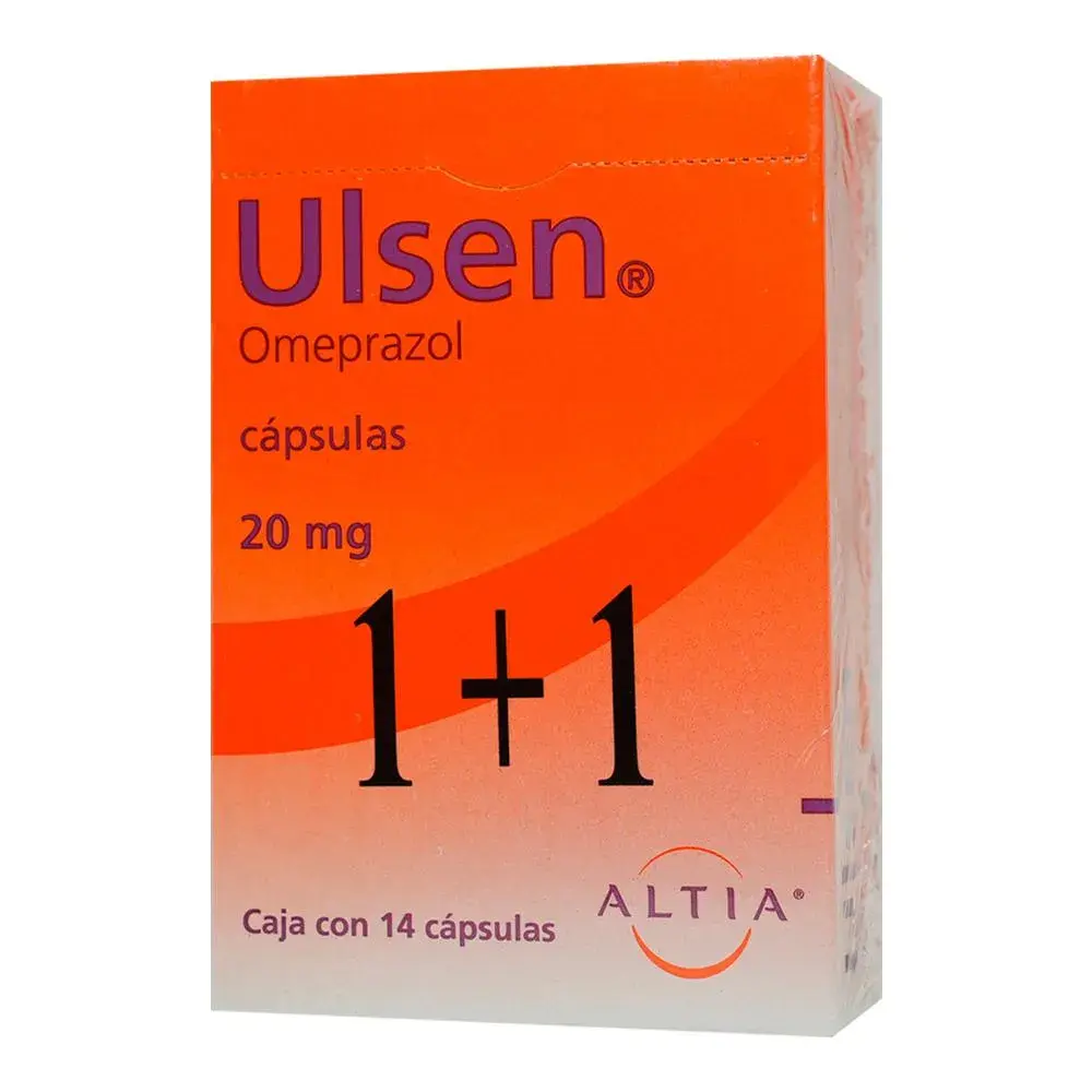ULSEN 20MG CAPSULAS C/14 (DUAL)