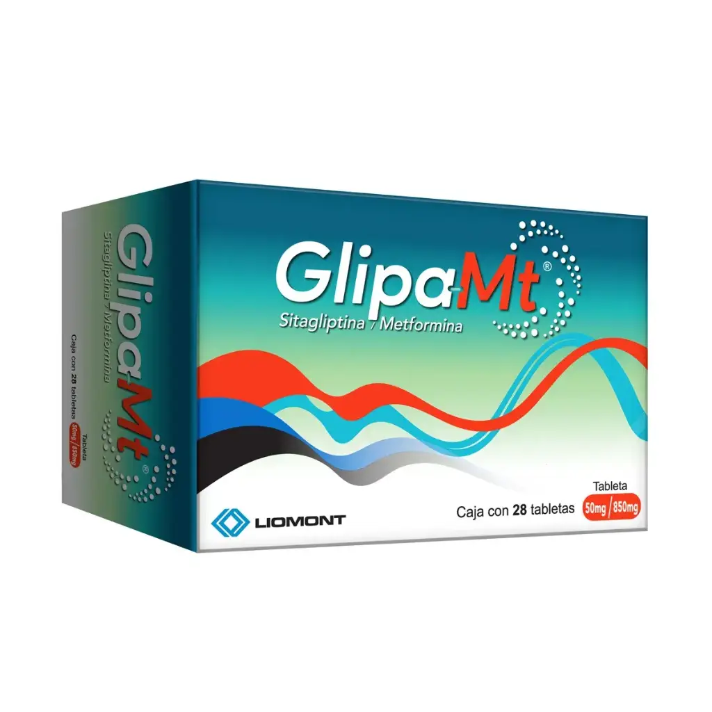 GLIPA-MT 50/850MG TAB C/28