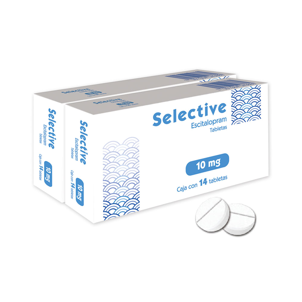 SELECTIVE 10MG TABLETAS C/14 (DUAL)