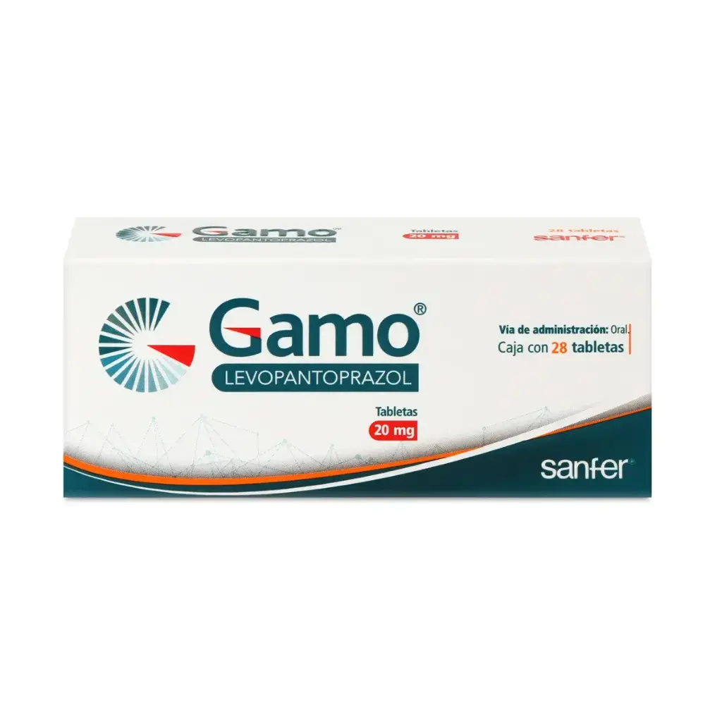 GAMO 20MG TABLETAS C/28