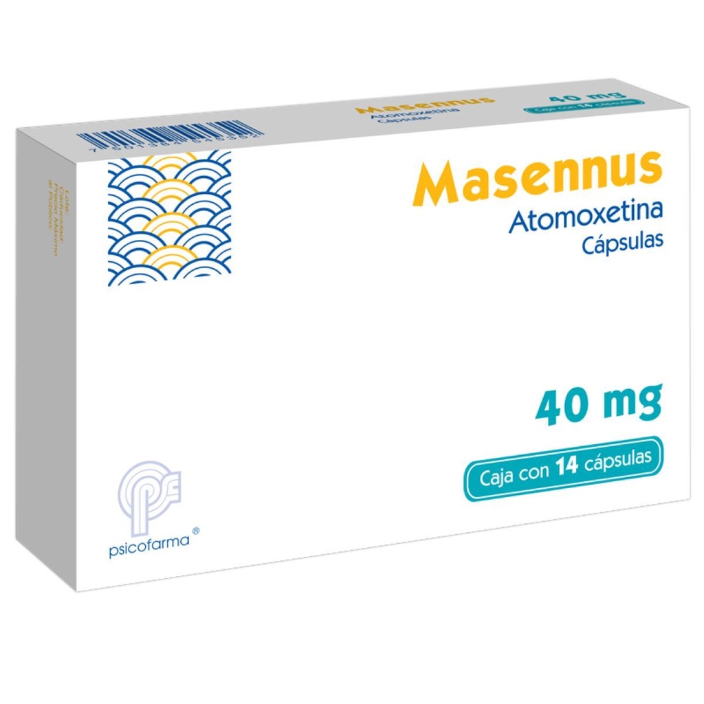 MASENNUS 40MG CAPSULAS C/14