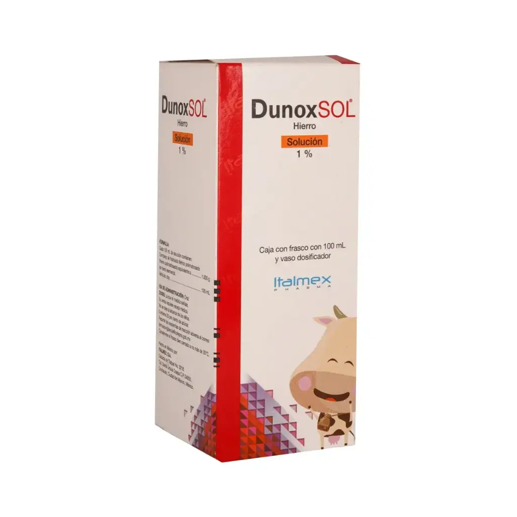 DUNOXSOL 1%HIERRO SOLUCION 100ML