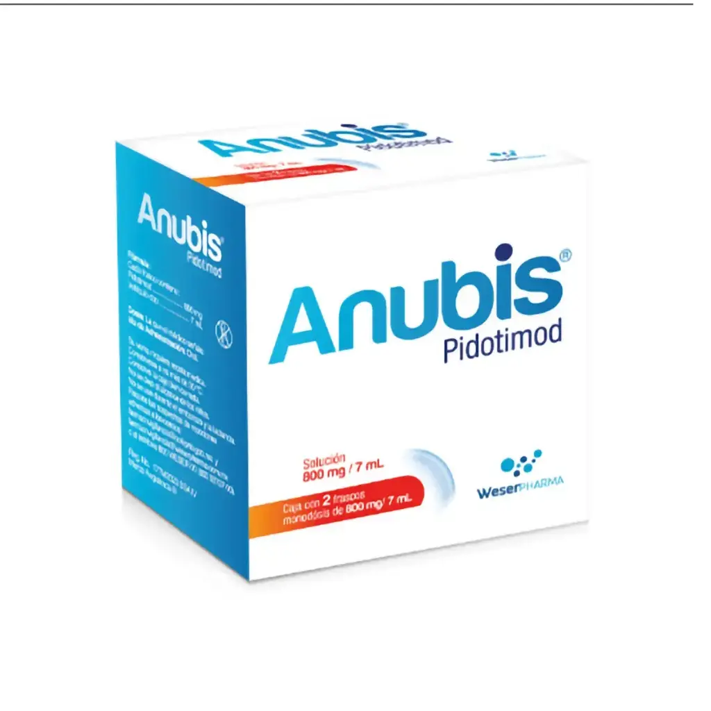 ANUBIS 800MG/7ML SOL C/10 FCOS