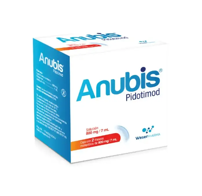 ANUBIS 800MG/7ML SOL C/10 FCOS