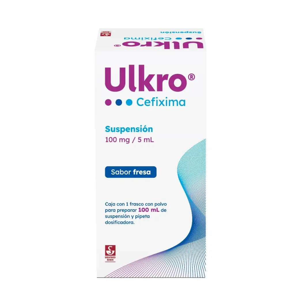ULKRO 100MG/5ML SUSPENSION FRESA 100ML