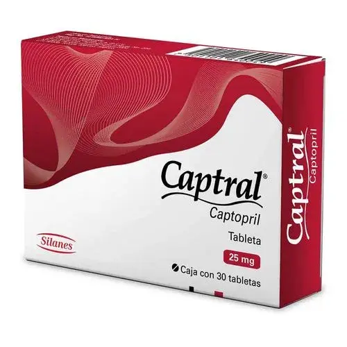 CAPTRAL 25MG TABLETAS C/30 1+1