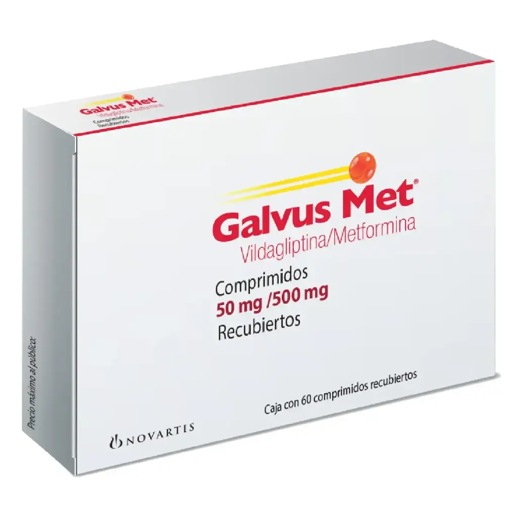 GALVUS-MET 50/500MG COMPRIMIDOS C/60