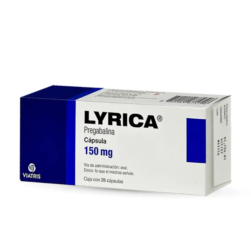LYRICA 150MG CAPSULAS C/28