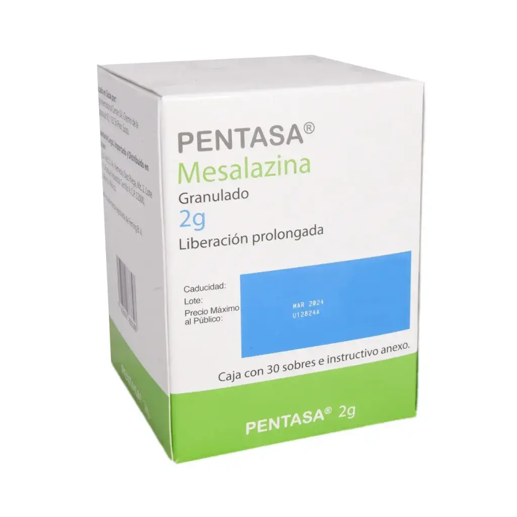 PENTASA 2G SOBRES C/30