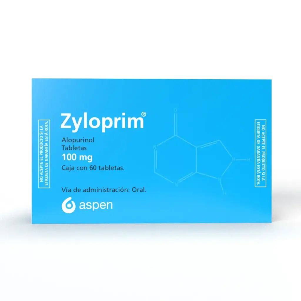 ZYLOPRIM 100MG TABLETAS C/60