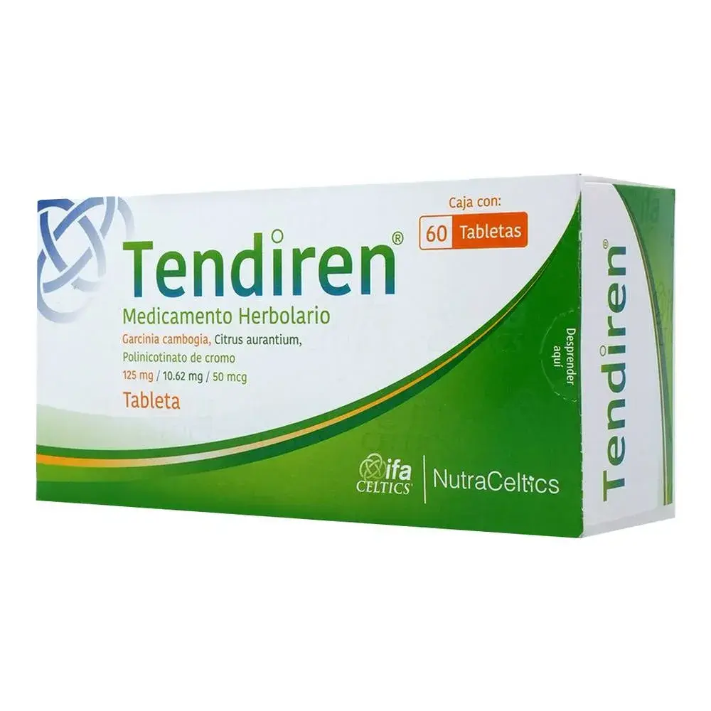 TENDIREN 125/10.62MG/50MCG TABLETAS C/60