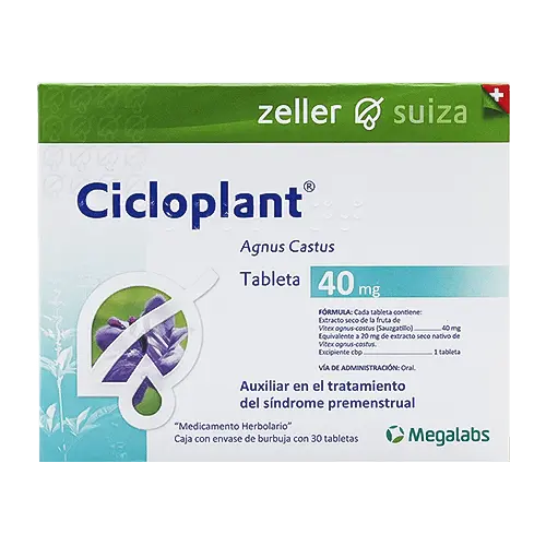CICLOPLANT 40MG TABLETAS C/30