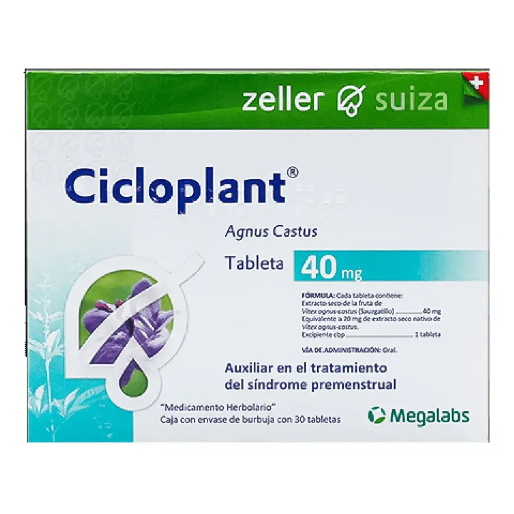 CICLOPLANT 40MG TABLETAS C/30