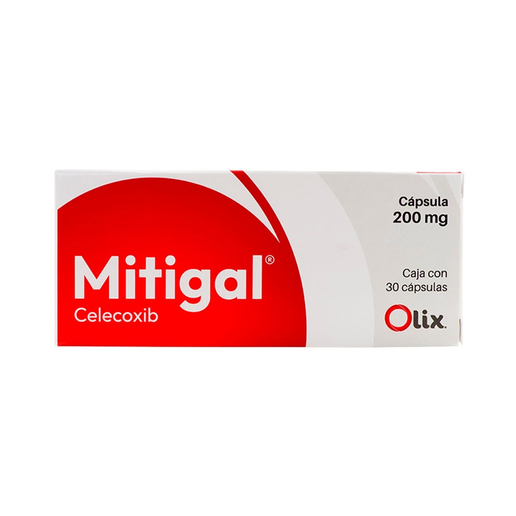 MITIGAL 200MG CAPSULAS C/30