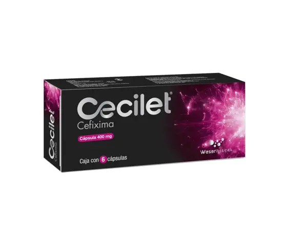 CECILET 400MG  CAPSULAS C/6
