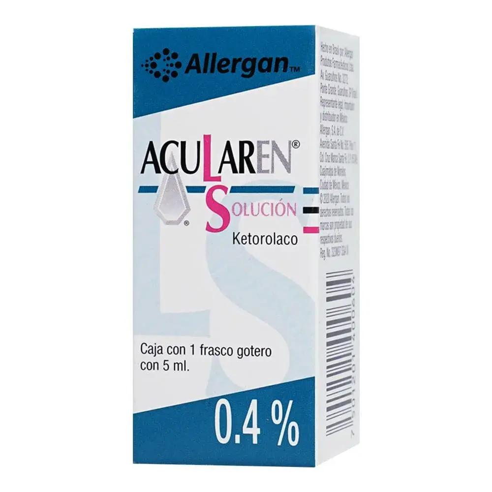 ACULAREN 0.4% SOLUCION 5ML